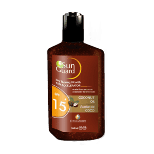 SUN GUARD – Bronceador en Aceite SPF 15 240 ml