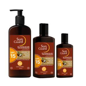 SUN GUARD - Bronceador en Aceite SPF 15