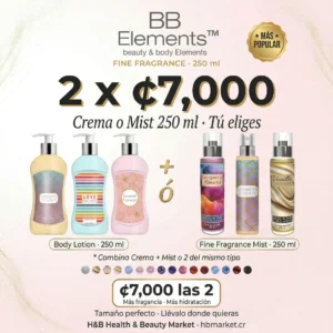 PROMO - BB ELEMENTS - 2X¢7000 250 ml