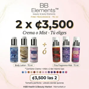 PROMO - BB ELEMENTS - 2x¢3500 75 ml