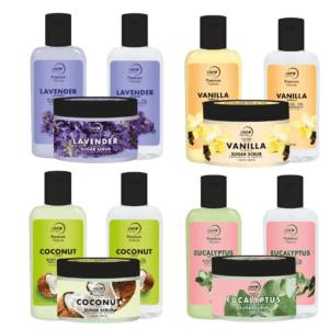 VIEF – Kit Relax (Aceite + Crema + Exfoliante)