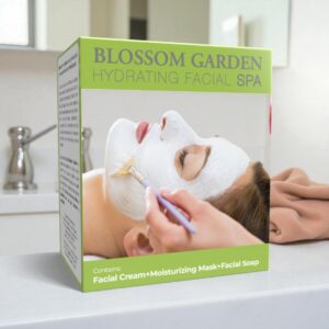 BLOSSOM GARDEN - 3 Pack SPA facial hidratante (crema + limpiador + mascarilla)