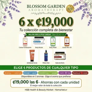 PROMO - BLOSSOM GARDEN - 6X¢19000