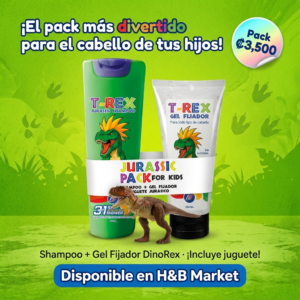 PROMO - H5 - 2 Pack Gel Fijador DinoRex